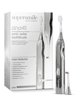 Supersmile Zina45 Deluxe Sonic Pulse Electric Toothbrush